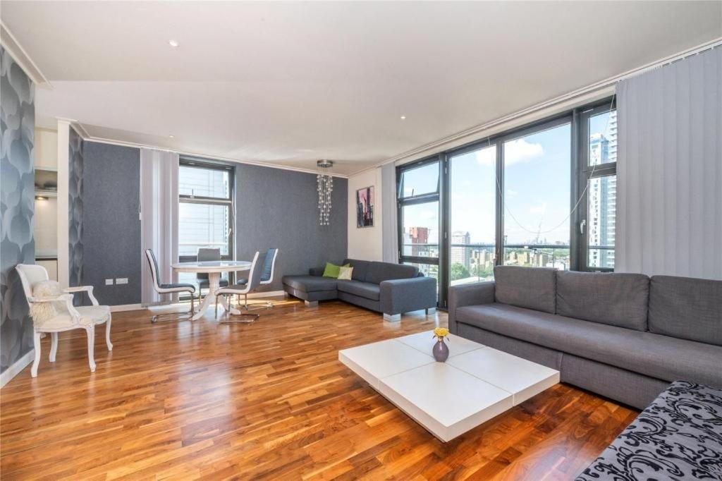 Penthouse Canary Wharf - Free Wifi London Exterior foto